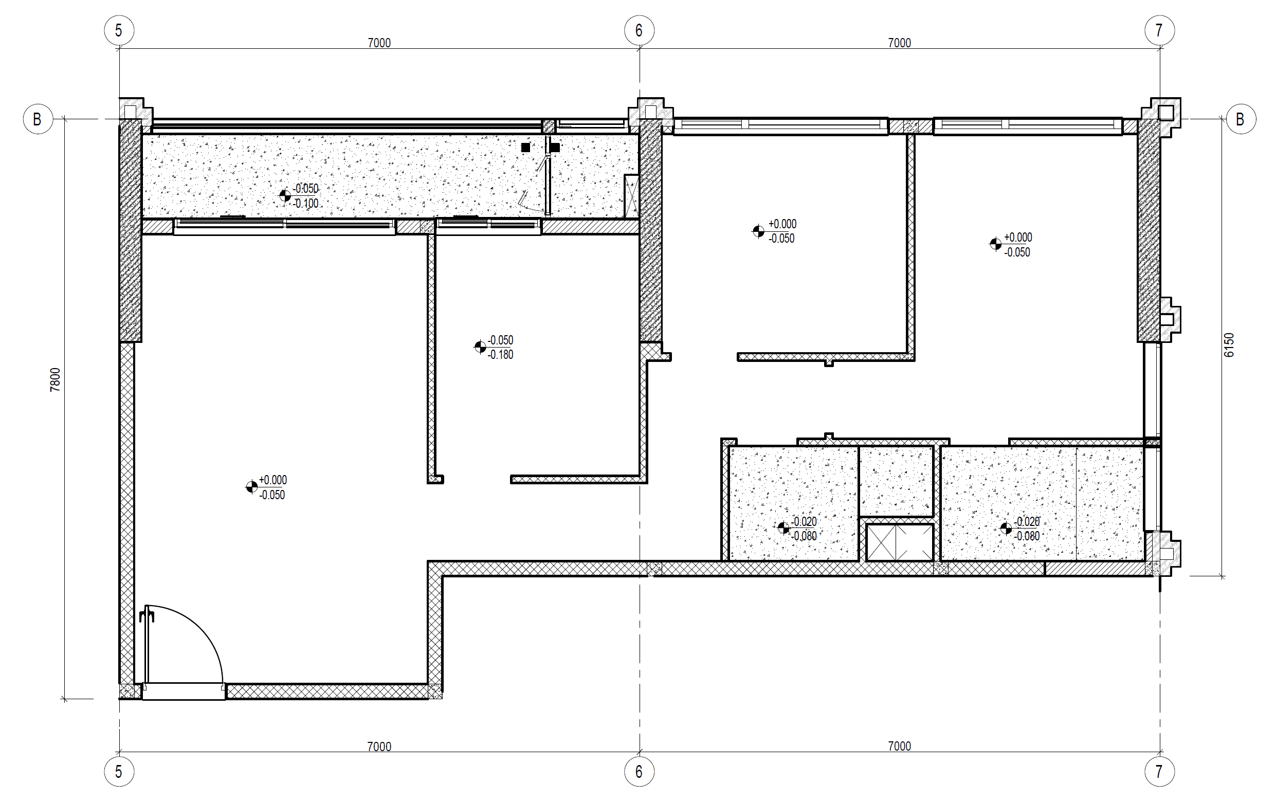 Original layout plan
